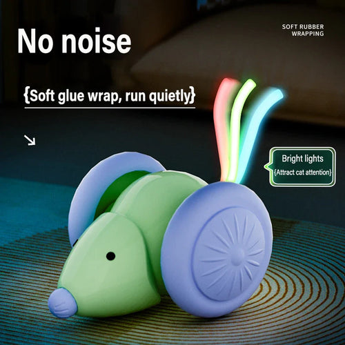 Interaktive elektrische Katzenmaus – USB-aufladbar, BPA-frei