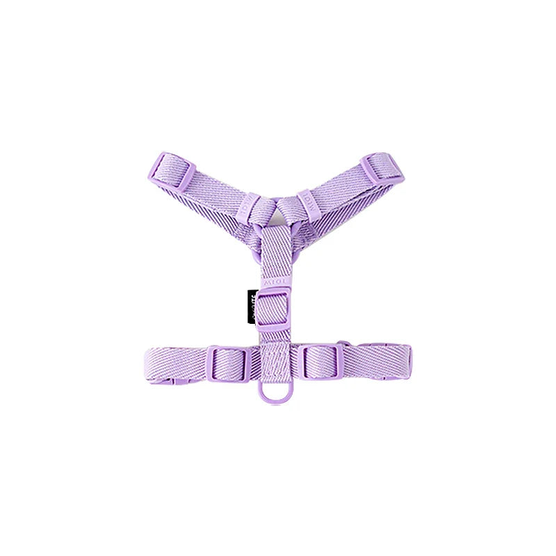 MacaroneWalk – Verstellbares Hundegeschirr-Set mit Halsband und Leine