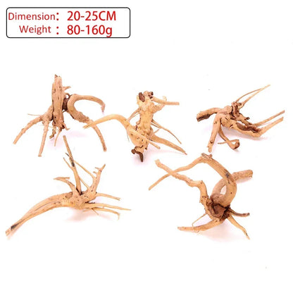 Aquarium-Ornament aus Holz