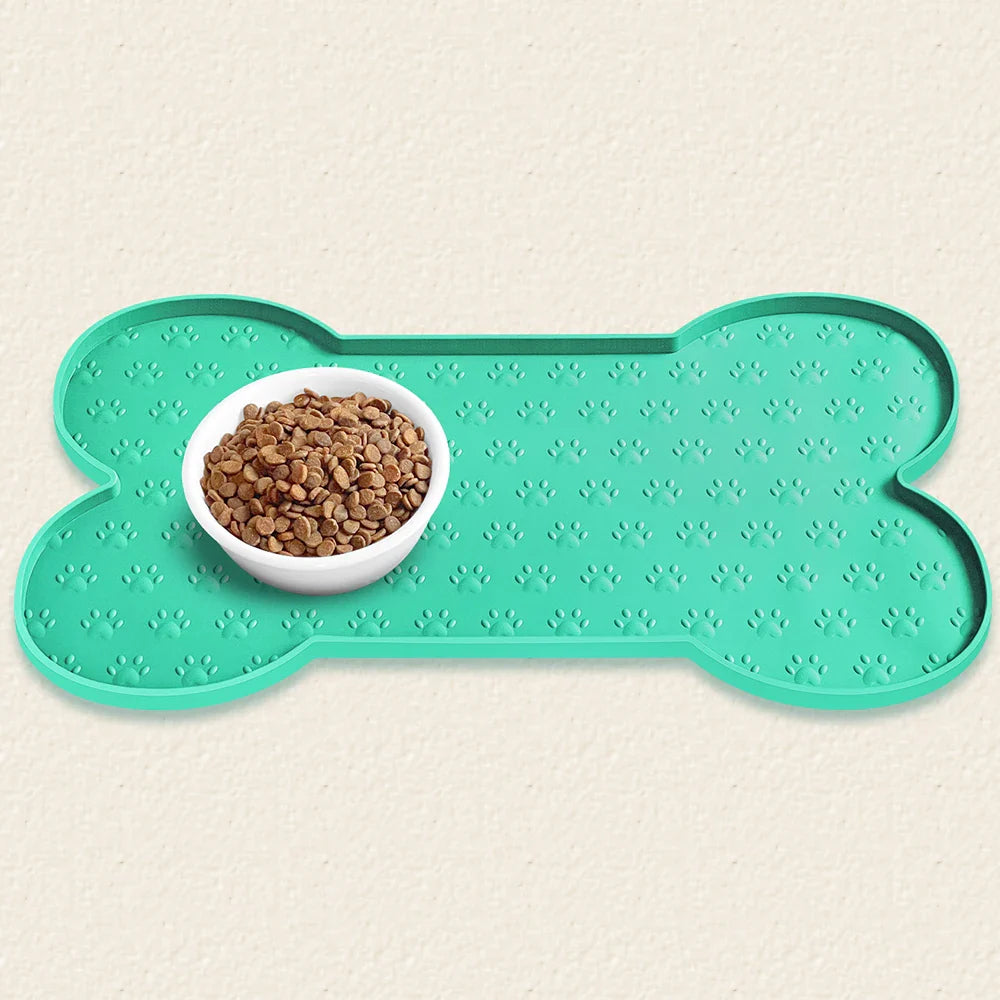 Rutschfeste Silikon-Futtermatte für Hunde und Katzen – wasserdicht