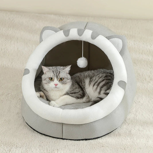 Weiches Katzenhaus – Warmes Zuhause für Katze oder kleinen Hund