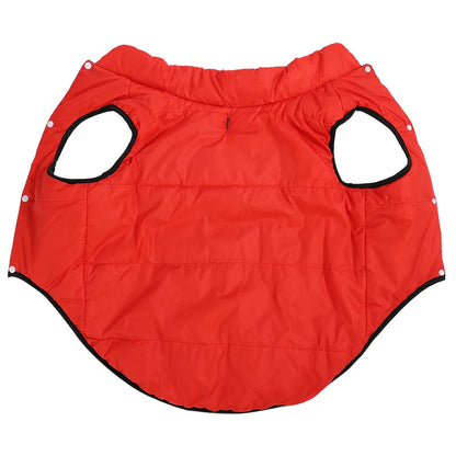 ThermoPaws DuoShield – Wendbare Winterjacke mit Leinenöffnung für Hunde & Katzen