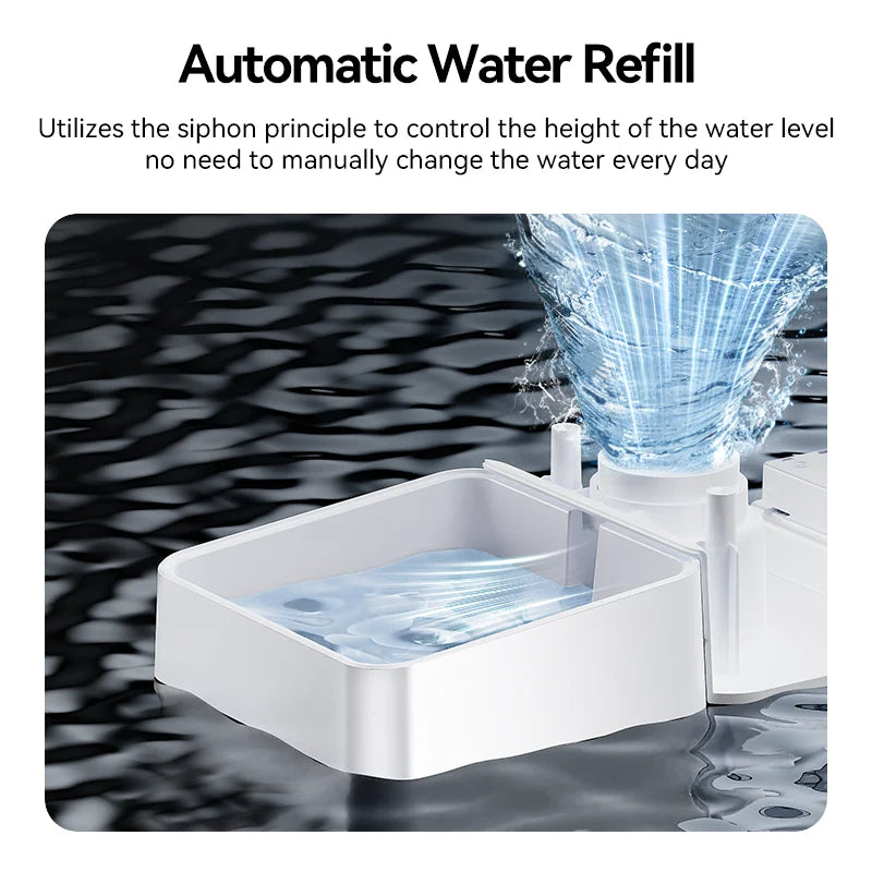 Intelligenter automatischer Hundefutterautomat 8,5 l – WLAN-App & Wasserspender