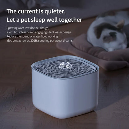 Kattenfontein 3L Stil BPA-frei – mit 4-Liter-Filtersystem