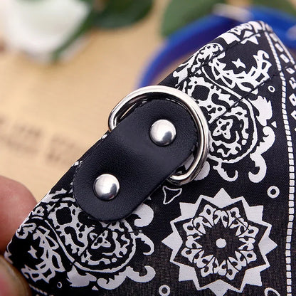 STYLPET PU-Kragen mit Schal