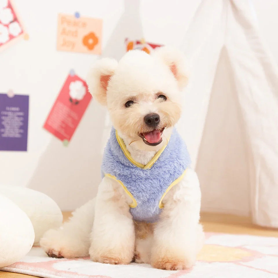 SnuggleTeddy High-Neck Fleece Hundepullover