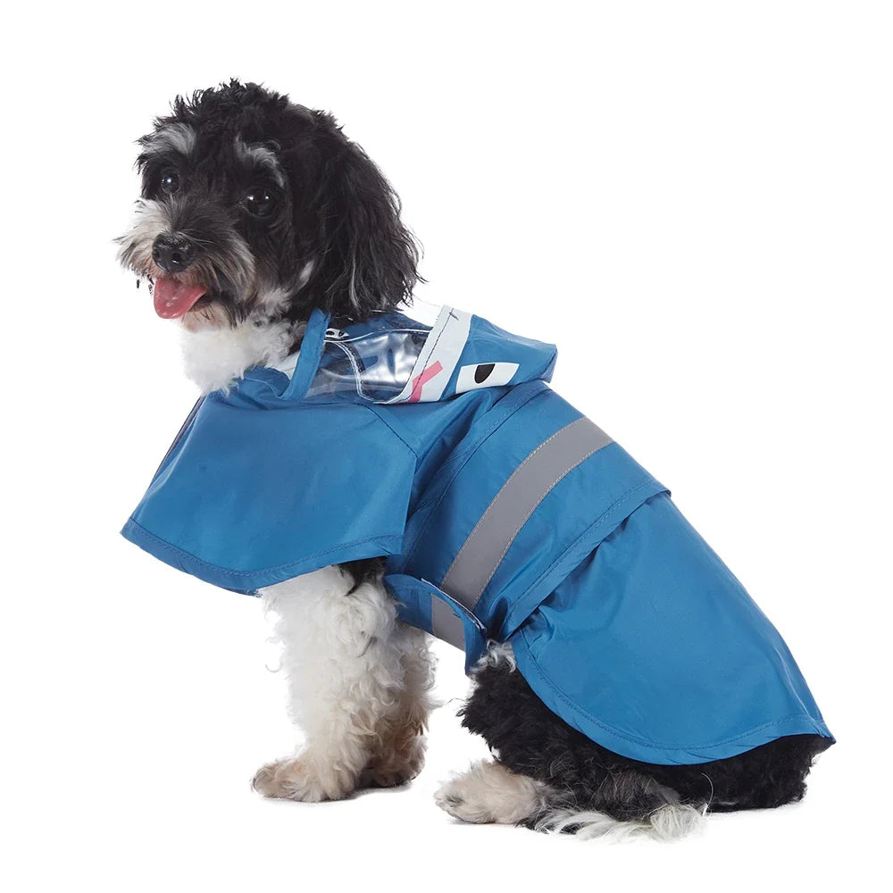 RainPaw ReflectaHood Hunderegenmantel