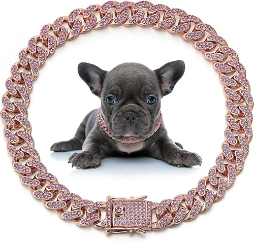 GlamPaw Diamant-Kubanische Gliederkette