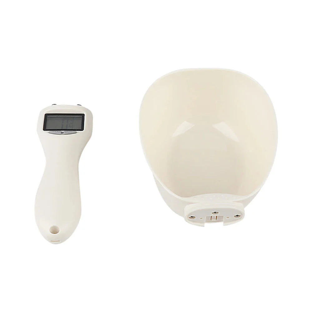Digitaler Futterlöffel für Haustiere – LED-Anzeige – g/ml