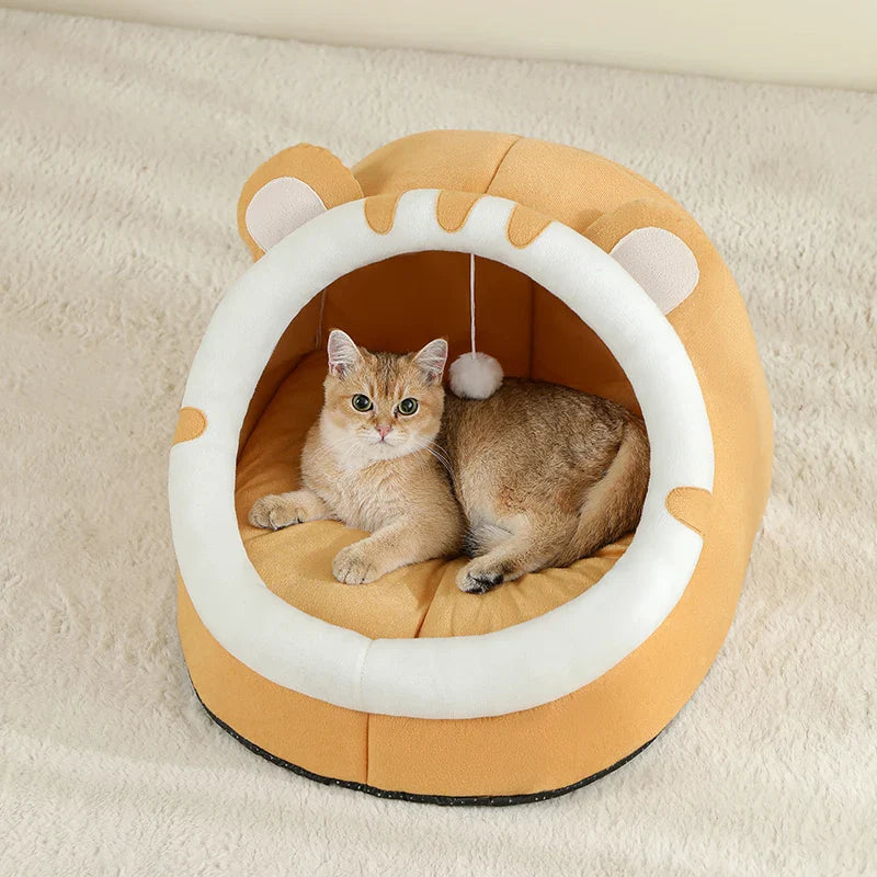 Weiches Katzenhaus – Warmes Zuhause für Katze oder kleinen Hund