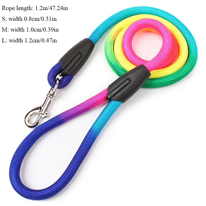 ColorTrail Nylon Ronde Hondenriem