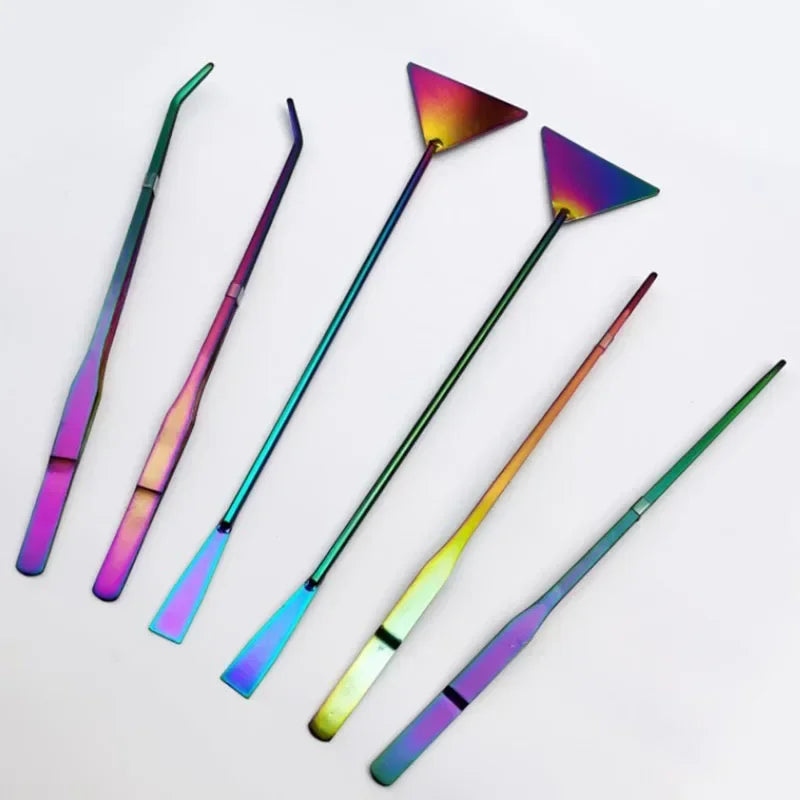 AquaGripPro Edelstahl Aquarium Pinzetten Set – Gebogene & Gerade Pinzette