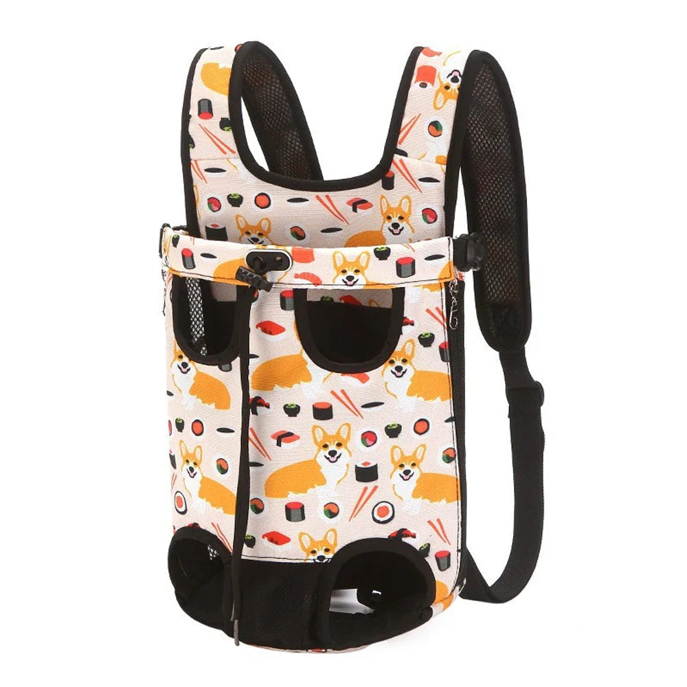 Erweiterbarer Reiserucksack für Katzen – Atmungsaktives Nylon