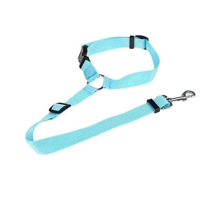Doppelter Autosicherheitsgurt für Hunde – Verstellbarer Nylongurt, 120 cm