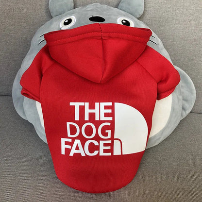 Wärmender Hundehoodie zum Öffnen