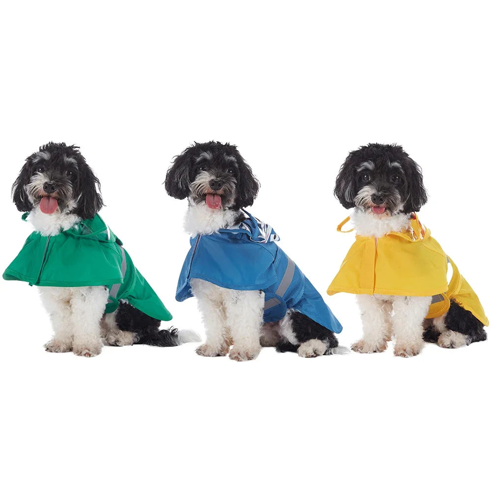 RainPaw ReflectaHood Hunderegenmantel