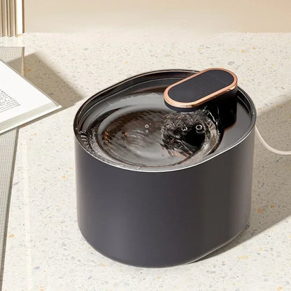 Katzenbrunnen 3L – Leise, automatisch, USB-Anschluss, BPA-frei, mit Filter