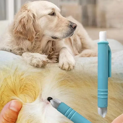 TickGuard Pro 4-teiliges Zecken- & Flohentferner Set für Hunde und Katzen