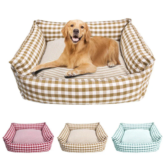 COSYPET Luxus-Hunde- und Katzenbett – Komfortables Schlafhaus für drinnen
