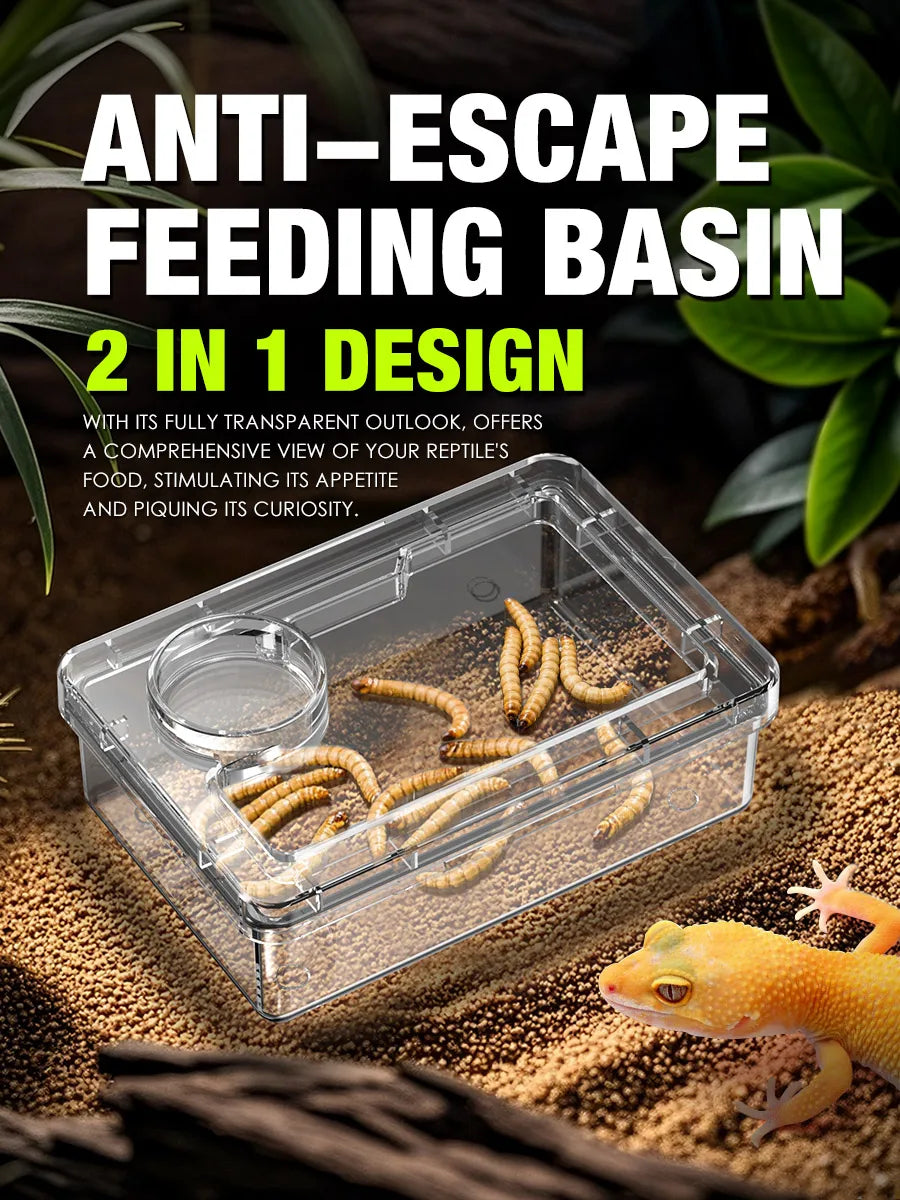 EscapeGuard Reptilien Futter- & Wasserschale
