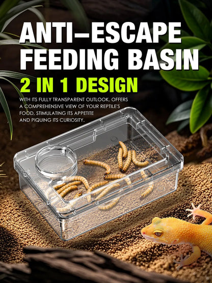 EscapeGuard Reptilien Futter- & Wasserschale