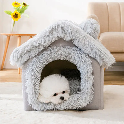 Hundebox, weich und waschbar – Grau, für den Innenbereich