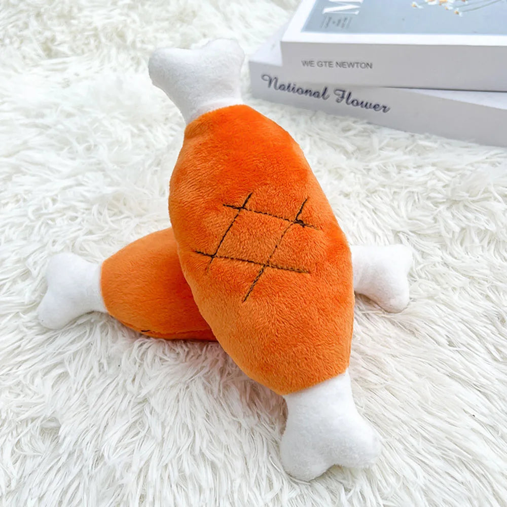 ChewDeluxe Hühnerknochen-Hundespielzeug