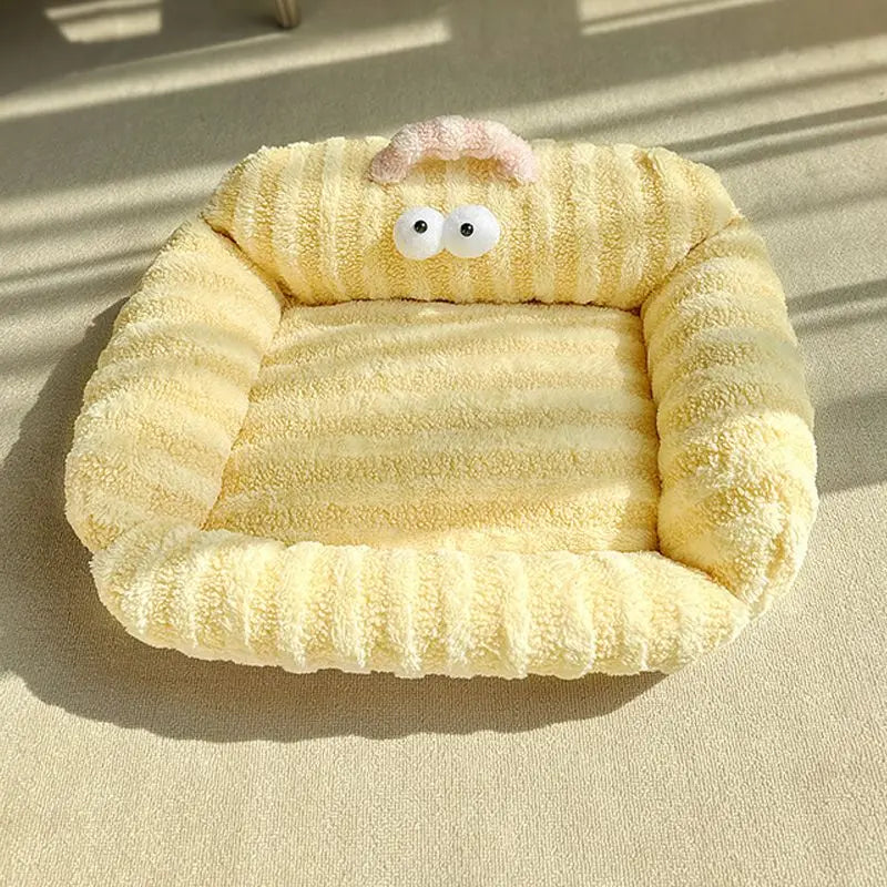 Winter-Hundenest – Weiches, waschbares Bett für kleine Hunde