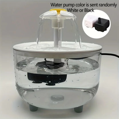 USB-Katzenbrunnen 1L – Leiser Trinkbrunnen mit Filter für Haustiere