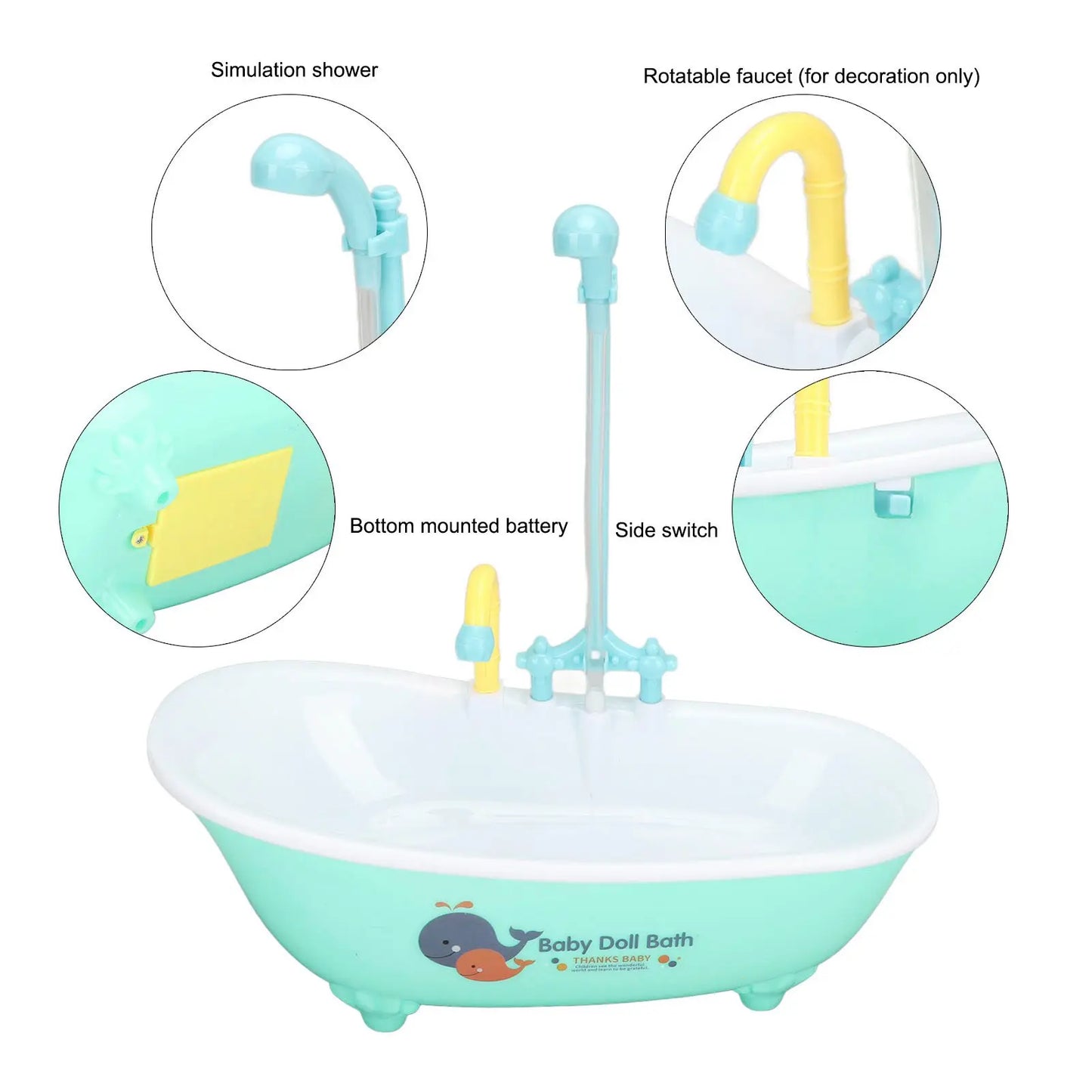 Automatisches Vogelbad aus Kunststoff mit Dusche – für Wellensittiche