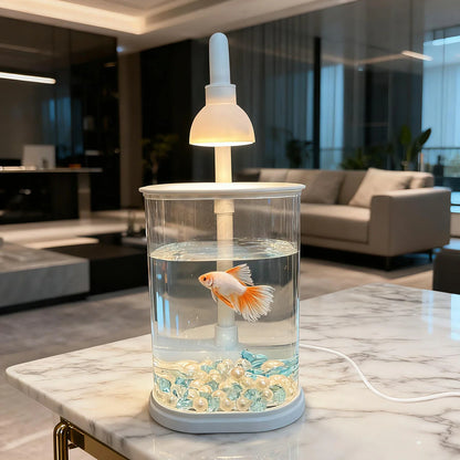 Starter Kit AquaGlow Mini – Mini-Aquarium mit LED-Beleuchtung
