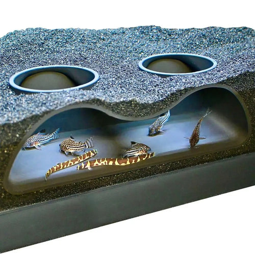 Aquarium-Untergrundtunnelhöhle