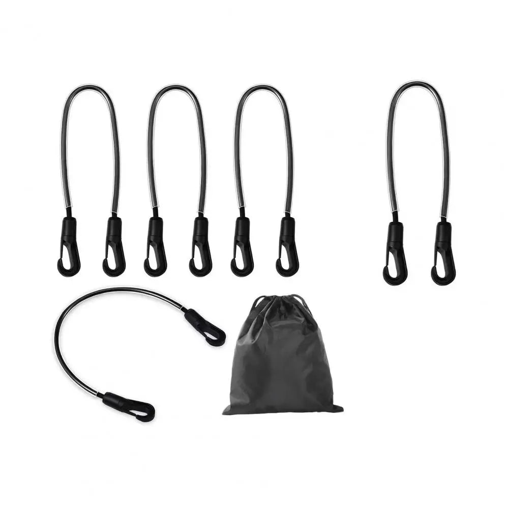 EquiSecure FlexStrap – Elastische Beinschnallen für Pferdedecken mit Doppelkarabinern