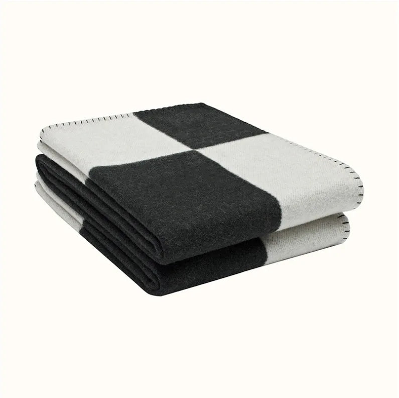 Imitations-Kaschmir-Karo