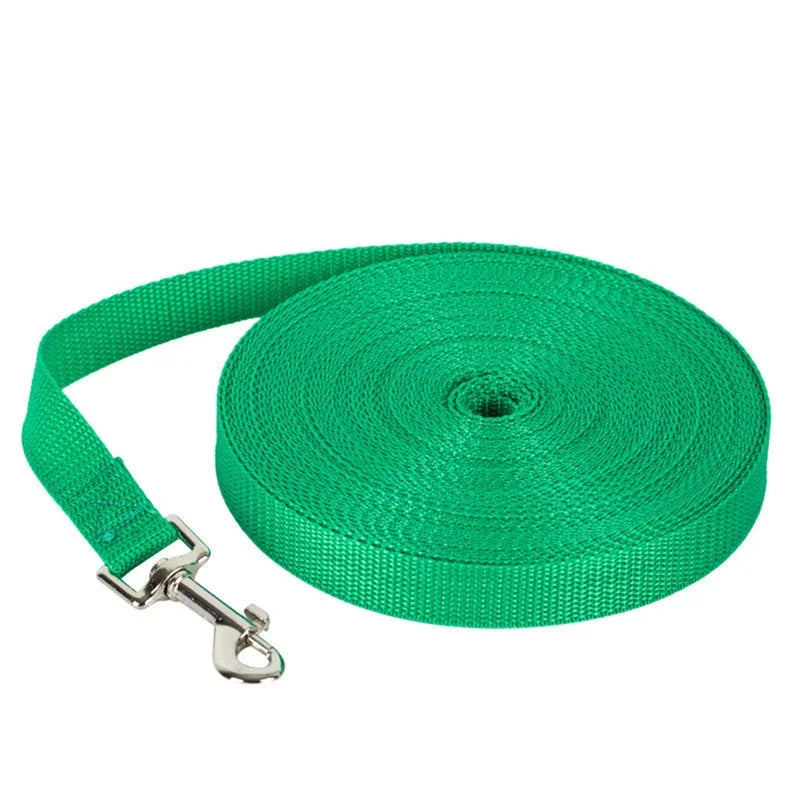 Verstellbare Nylon-Hundeleine – 1,5 bis 30 m Trainingsleine