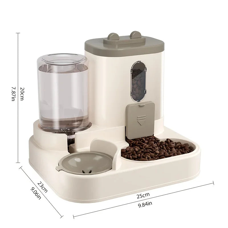 DuoMeal 2-in-1 Automatischer Futter- und Wasserspender für Katzen