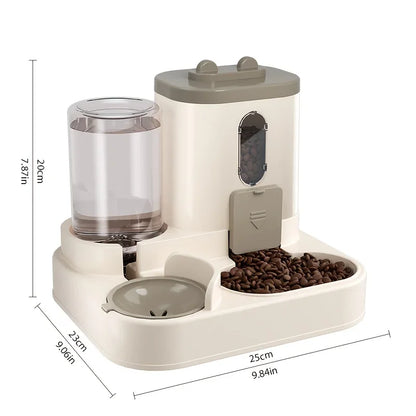 DuoMeal 2-in-1 Automatischer Futter- und Wasserspender für Katzen