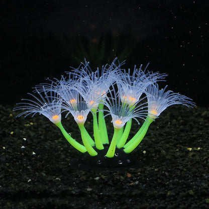 Fluoreszierende künstliche Korallendekoration