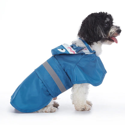 RainPaw ReflectaHood Hunderegenmantel