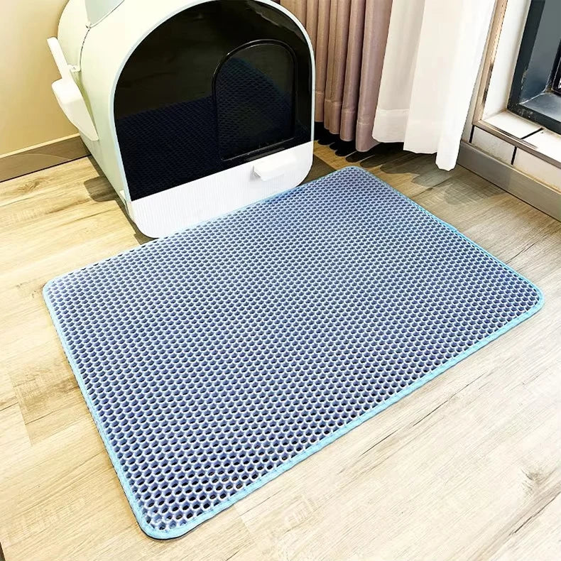 PawsGuard Doppel-Schicht Wasserdichte Katzenstreumatte