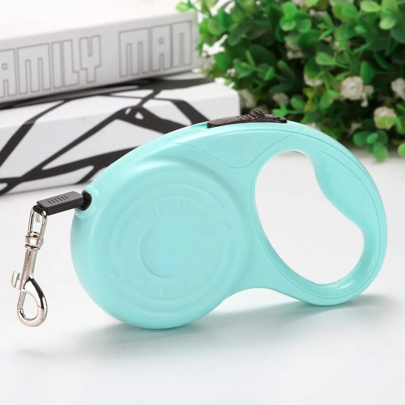 Einziehbare Leine für kleine und mittelgroße Hunde – Nylon, 3 m oder 5 m