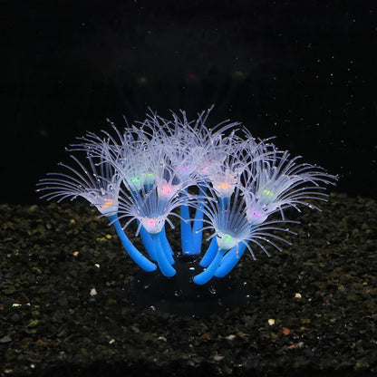 Fluoreszierende künstliche Korallendekoration