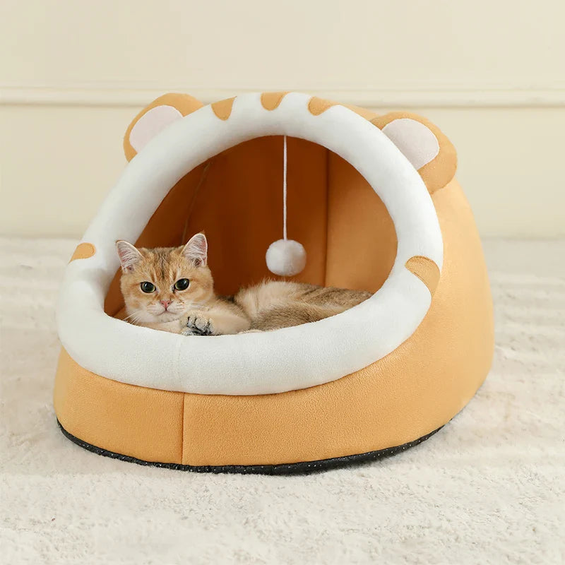 Weiches Katzenhaus – Warmes Zuhause für Katze oder kleinen Hund