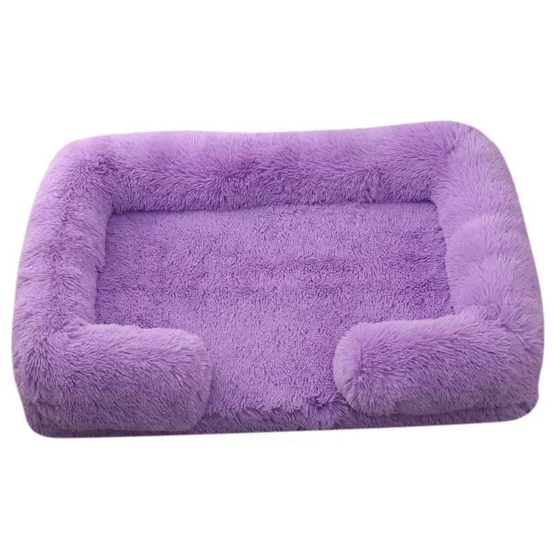 SNOOZY NEST – Luxuriöses Winter-Hundebett | Groß, waschbar & superweich
