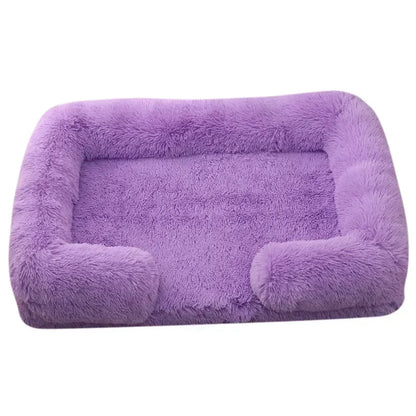 SNOOZY NEST – Luxuriöses Winter-Hundebett | Groß, waschbar & superweich