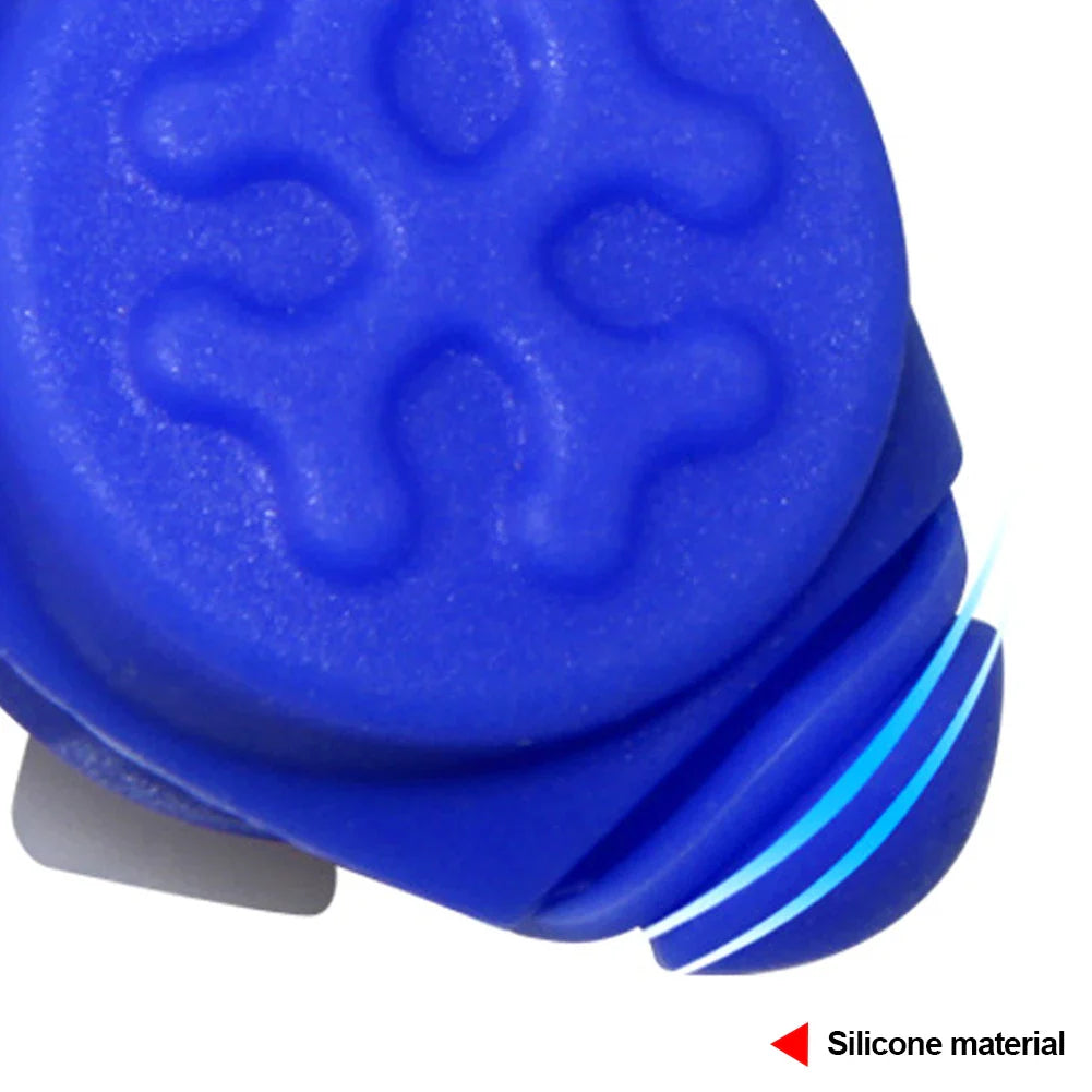 LuminousSafe LED Silikon-Hundeleuchthänger – Blinkendes Sicherheitslicht für Halsbänder