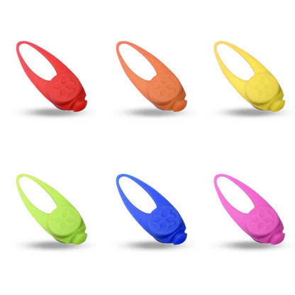 LuminousSafe LED Silikon-Hundeleuchthänger – Blinkendes Sicherheitslicht für Halsbänder