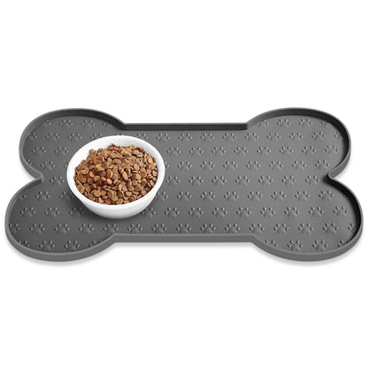 Rutschfeste Silikon-Futtermatte für Hunde und Katzen – wasserdicht