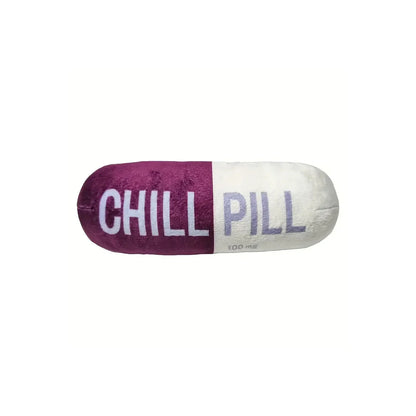 Interaktives Plüsch-Pillenspielzeug – Quietschgeräusch, Zahnpflege, 15 cm
