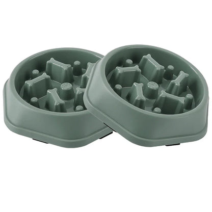 Fressnapf mit Anti-Schlingen-Funktion – BPA-freier Kunststoff, Ø 20 cm, Blau